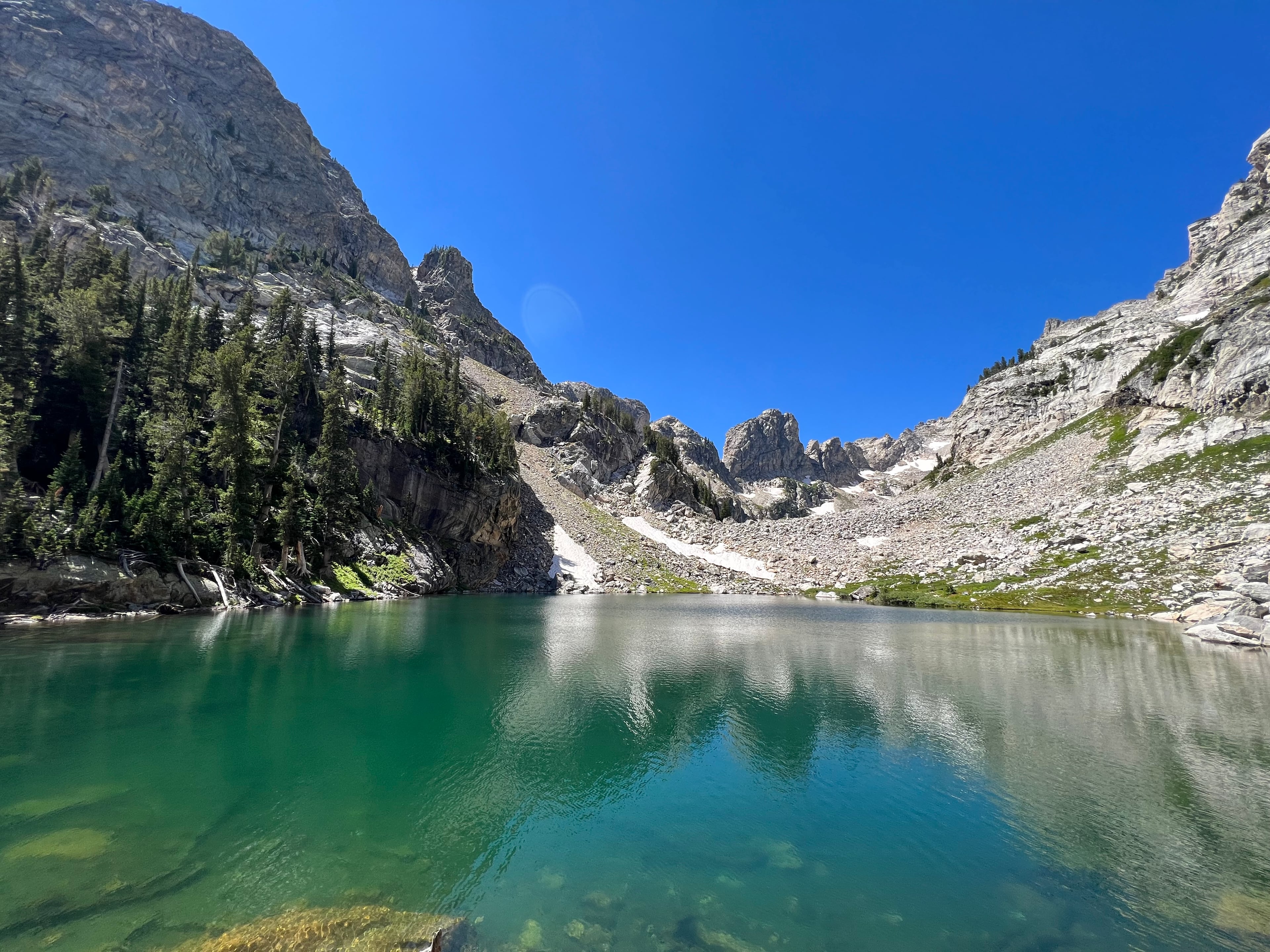 Lake of the Crags, Grand Teton National Park, Wyoming