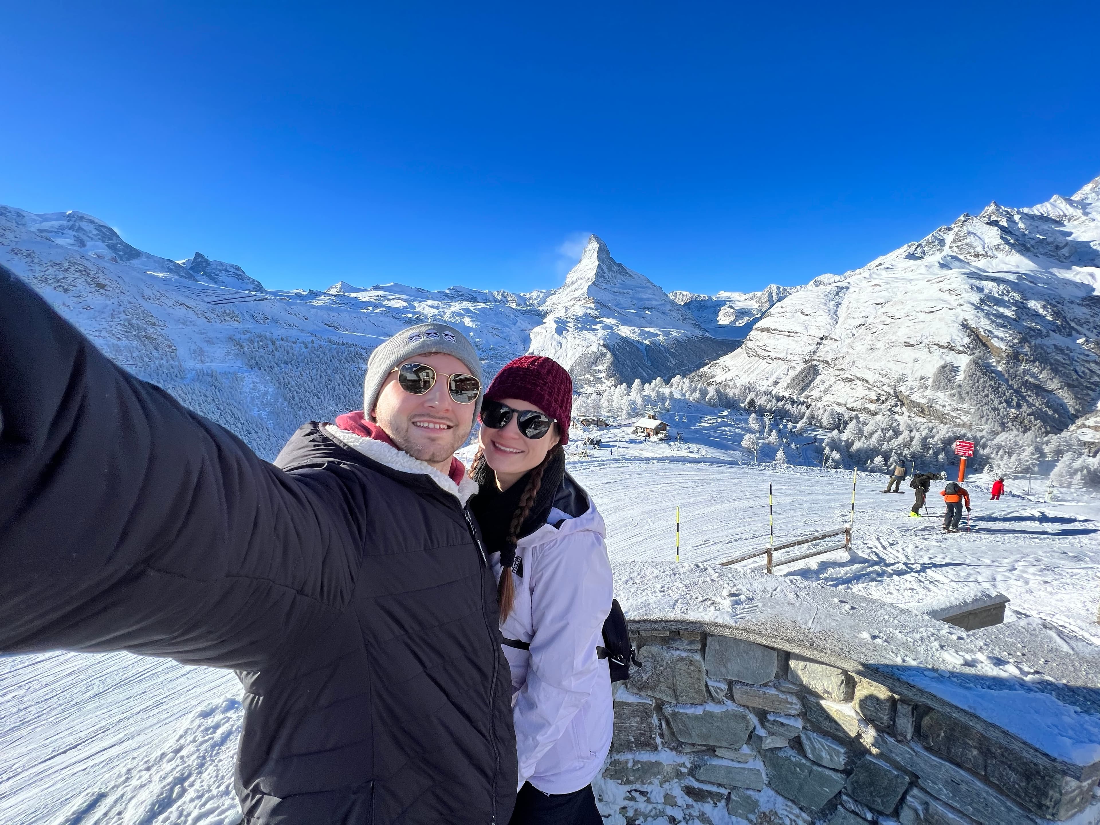 The Matterhorn from Gornergrat, in Zermatt Switzerland