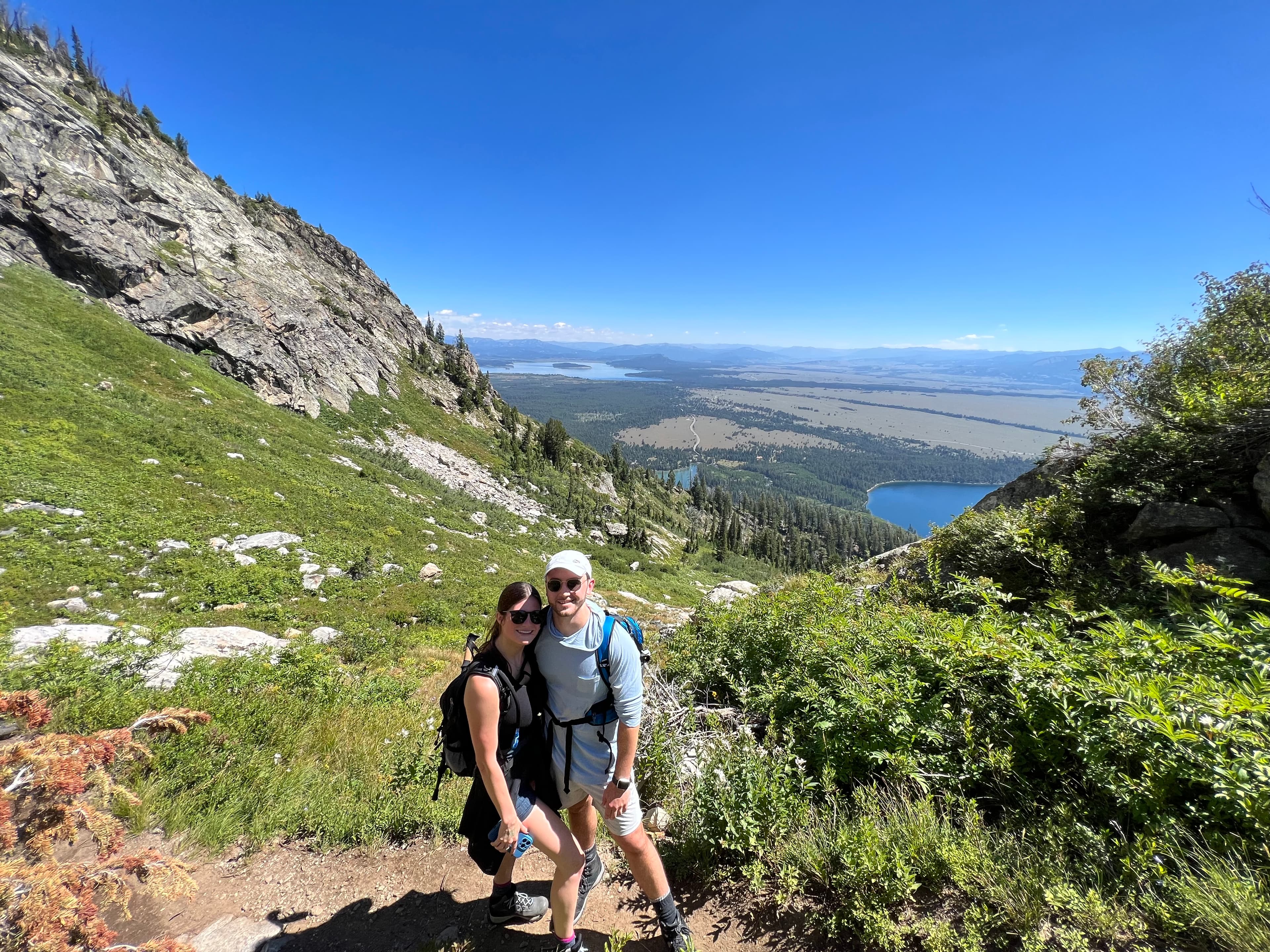 Lake of the Crags hike, Grand Teton National Park, Wyoming