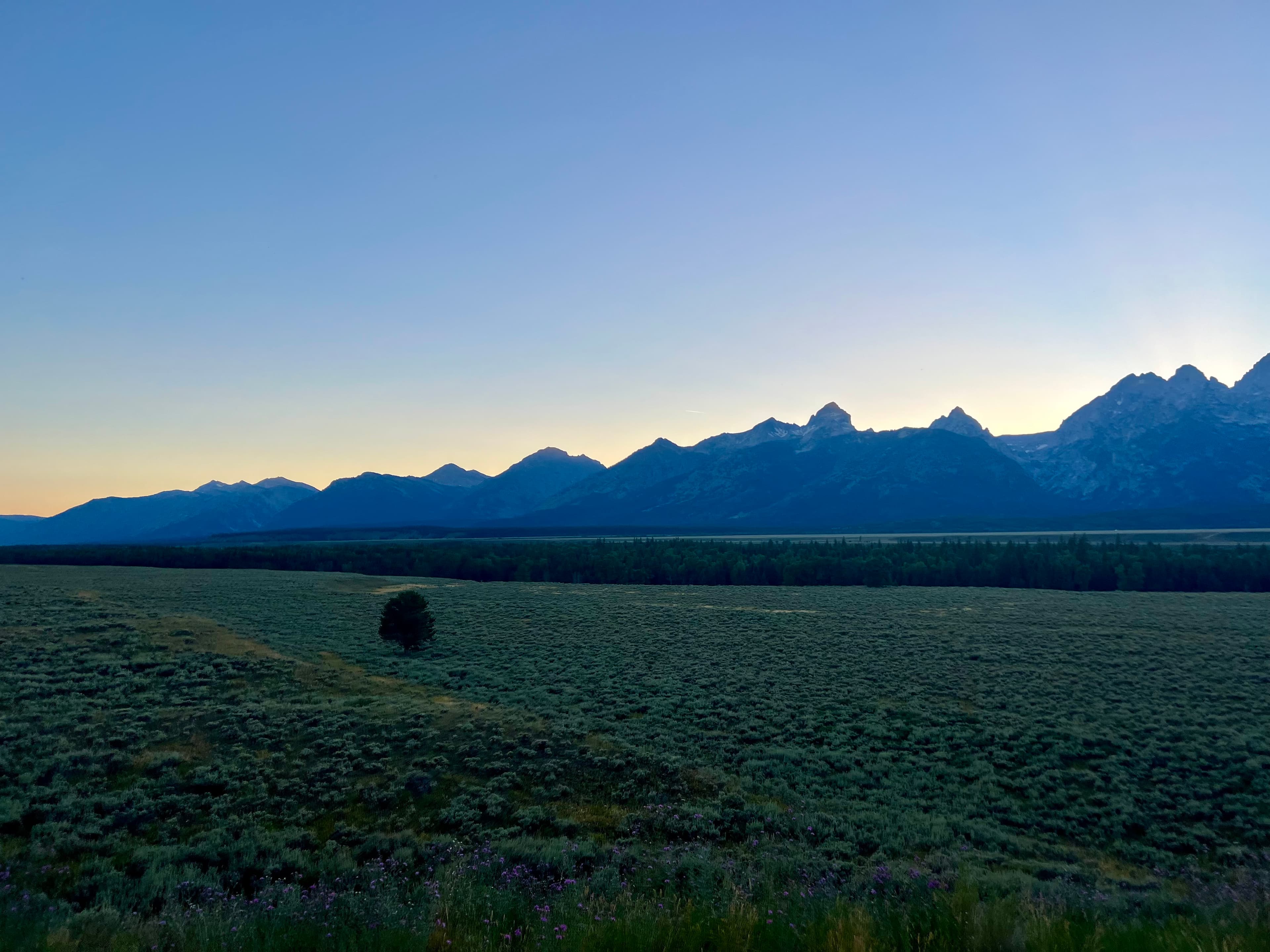 Glacier Point, Grand Teton National Park, Wyoming