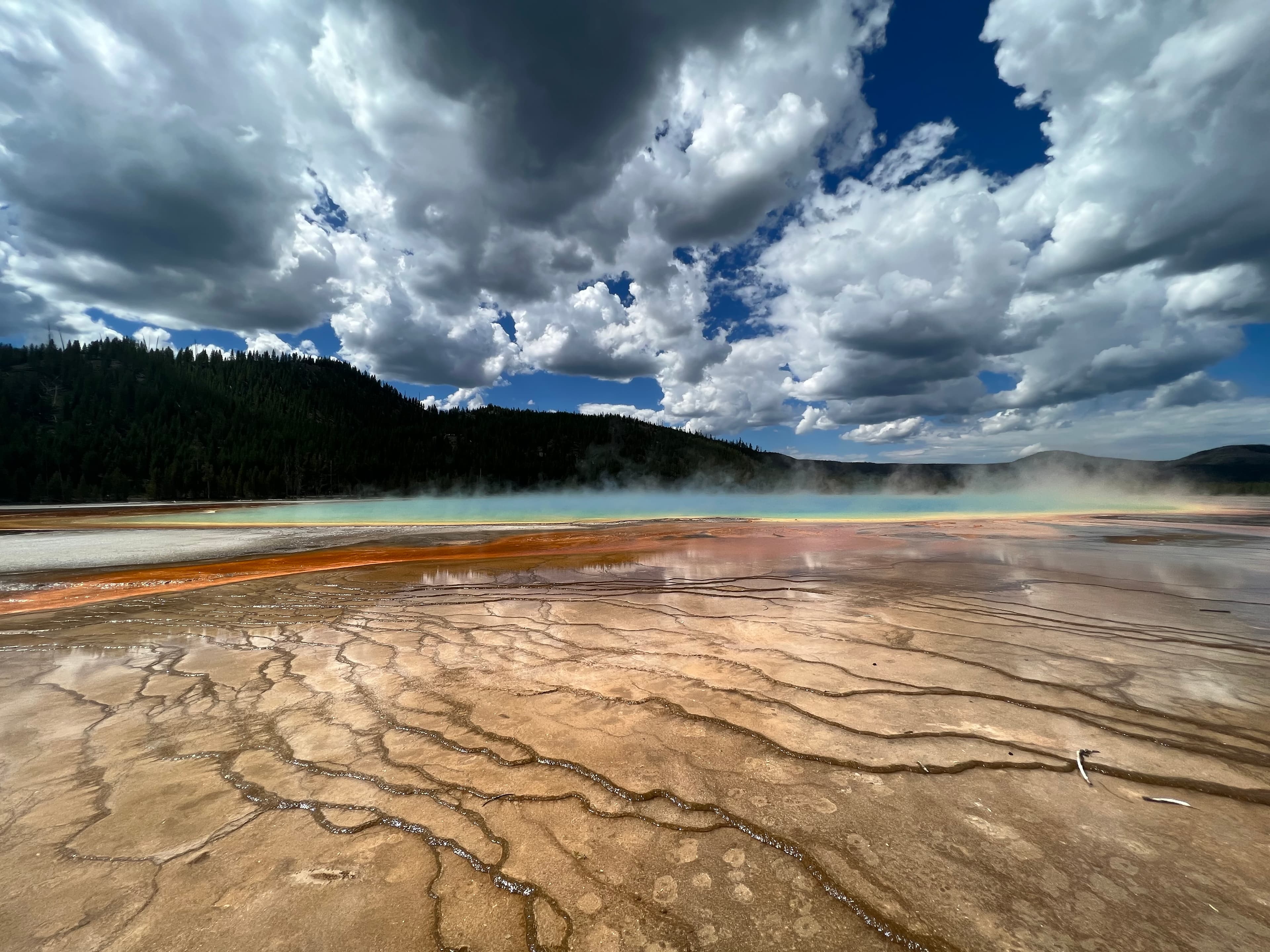 Grand Prismatic Spring, Yellowstone National Park, Wyoming