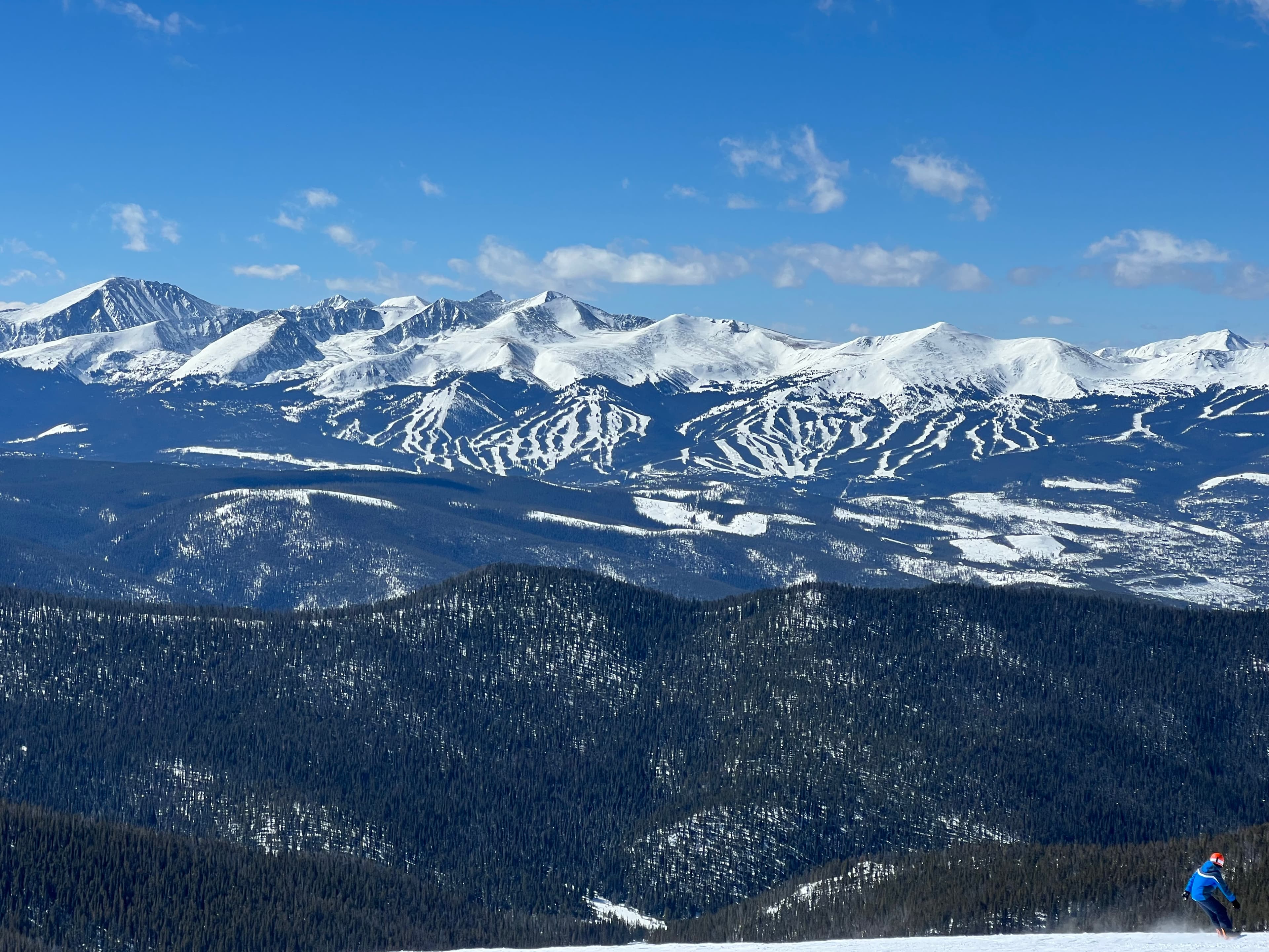 Breckenridge, from Keystone, Colorado