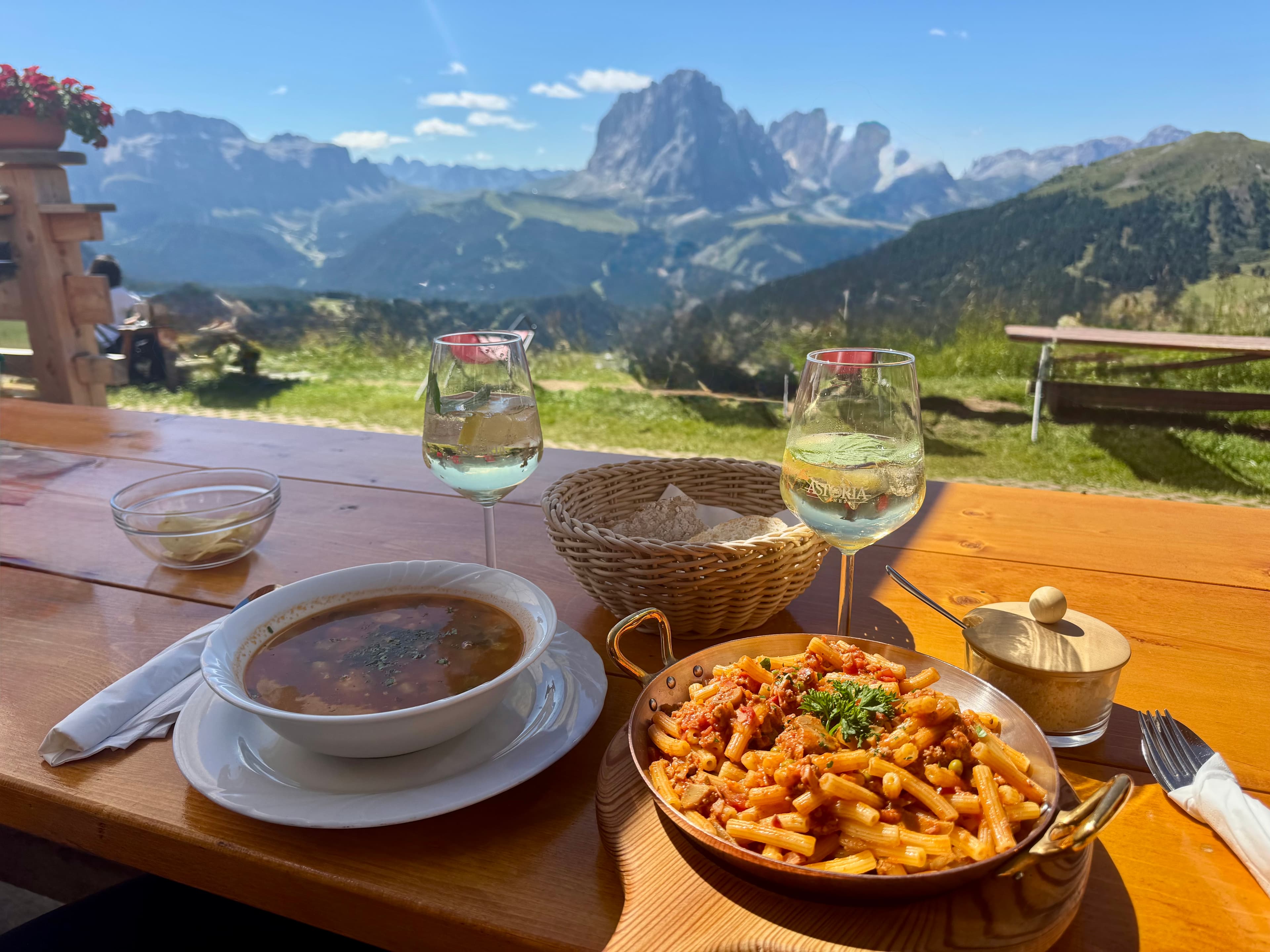 Baita Troier Hütte, Seceda, Italy (Dolomites)